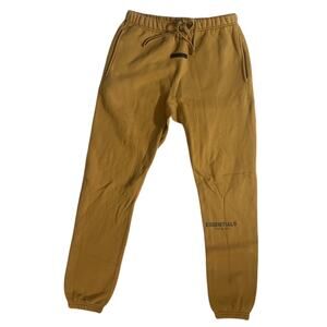 Fear Of God Essentials Track Pants Sweatpants in Amber Size: S